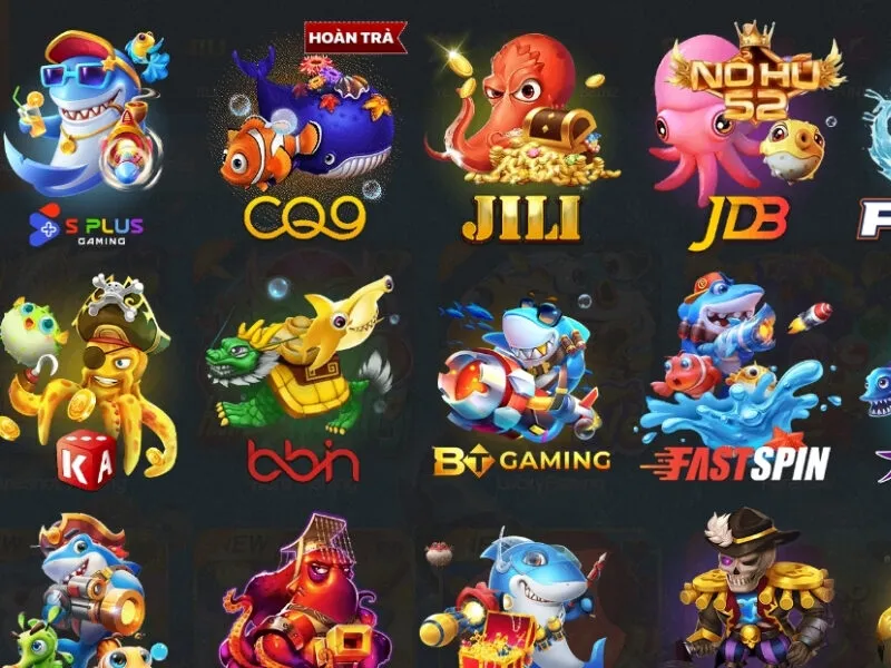 Kho game đa dạng với những sảnh chơi hấp dẫn